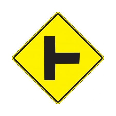INTERSECTION WARNING SIGN RIGHT SIDE FRW403HP